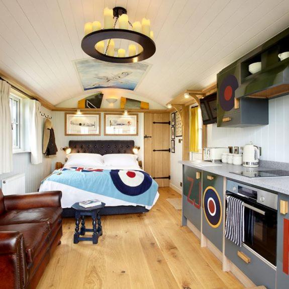 יורק Hornington Manor Luxury Shepherd Huts מראה חיצוני תמונה