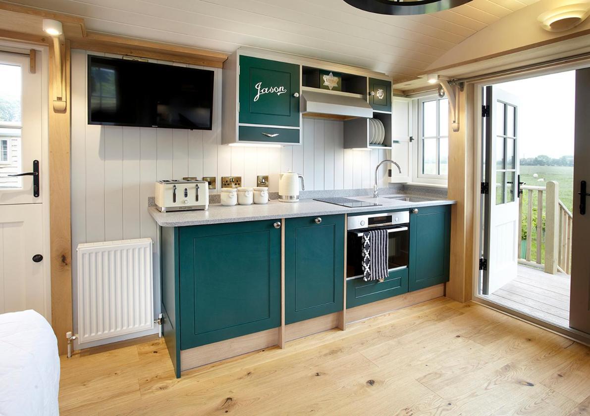 יורק Hornington Manor Luxury Shepherd Huts מראה חיצוני תמונה
